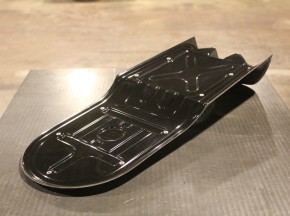 seat plate for rear frame "Trusty Truss" by BHCKRT, BMW 2-valve models, black
