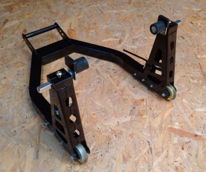REAR STAND Aluminium, incl. claws AND L-support!