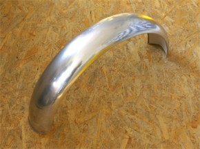 Fender / Mudguard for rear tyres, alloy.