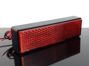 REAR REFLECTOR set including LED-license plate light