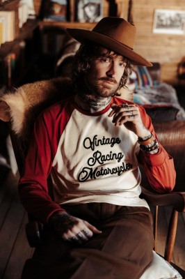 Age of Glory Longsleeve Shirt/Jersey Heritage rot weiß L